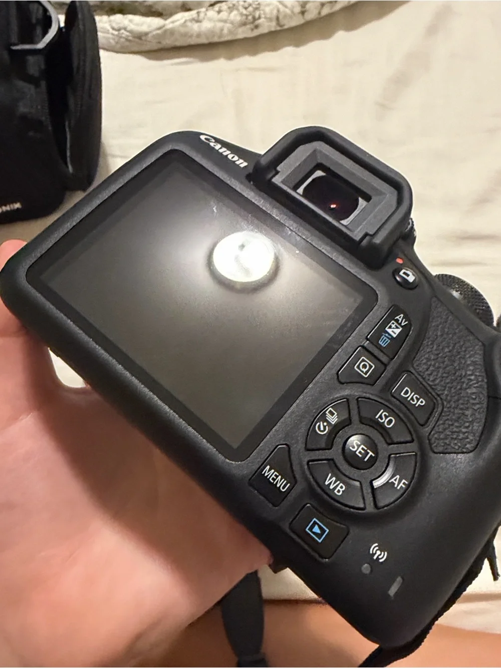 Canon Black Messenger Canon Camera Used maybe twice
